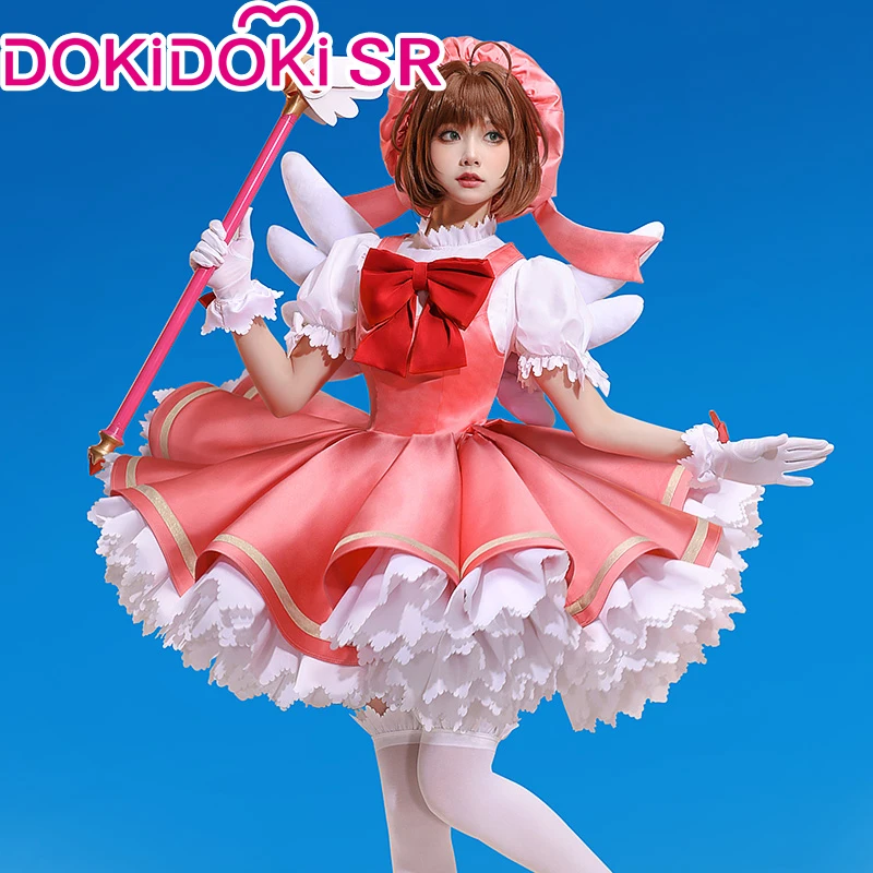 PRE-SALE DokiDoki-SR аниме карточка Captor Sakura Косплей КИНОМОТО Сакура косплей костюм милый |
