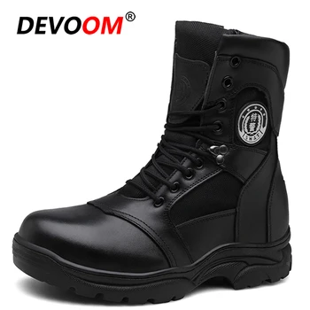 

New Summer Outdoor Combat Boot Men Climbing Training Lightweight Waterproof Tactical Boots Hiking Breathable Mesh Army Shoes Men