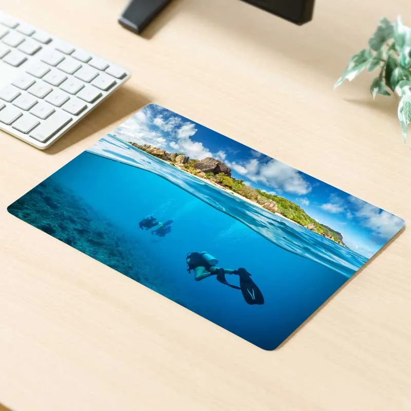XGZ большой рекламный коврик для мыши заката моря парусного спорта индивидуальный