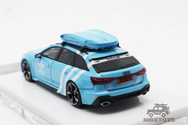 Refine Emotion RE 1:64 RS6 Avant RS C8 GRAY Resin Car