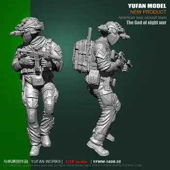 

1/35 resin model kits US Navy Seals resin soldier Unpainted