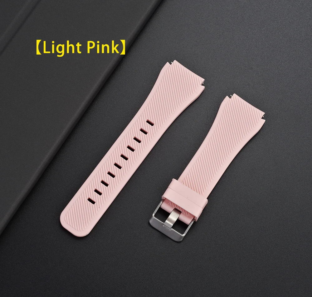 UEBN 22 мм силиконовый ремешок для спортивных часов Xiaomi Huami Amazfit GTR 47 мм/темп/Stratos 2/2S Смарт Браслет для samsung Galaxy Watch 46mm/Шестерни S3 браслет