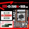 X99 DDR4 3DDR4 DIMM motherboard set with Xeon E5 2640 V3 LGA2011-3 CPU 2 * 8GB = 16GB PC4 RAM 2133MHz DDR4 memory REG ECC RAM ► Photo 1/5