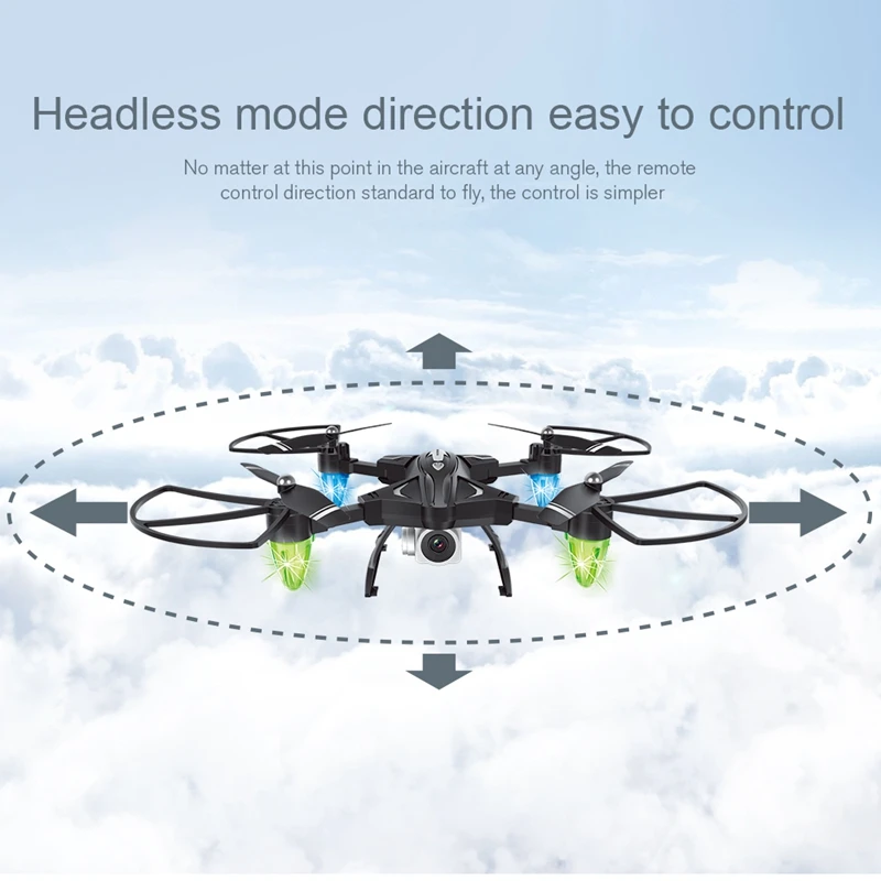 Квадрокоптер 1080P HD Дрон режим высокого удержания игрушка с дистанционным управлением мини-Дрон с камерой игрушки для детей дроны длительный срок службы батареи