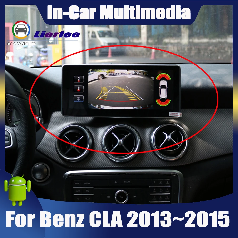 Система Android дисплей для Mercedes Benz CLA Class C117 2013 ~ 2015 сенсорный экран GPS Навигация