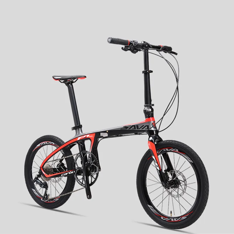 Cheap New Brand Carbon Fiber light folding bicycle outdoor sports 20 inch Alumunium wheel 9/20/22 speed bicicleta dual Oil disc bike 0 Cheap New Brand Carbon Fiber light folding bicycle outdoor sports 20 inch Alumunium wheel 9/20/22 speed bicicleta dual Oil disc bike 0