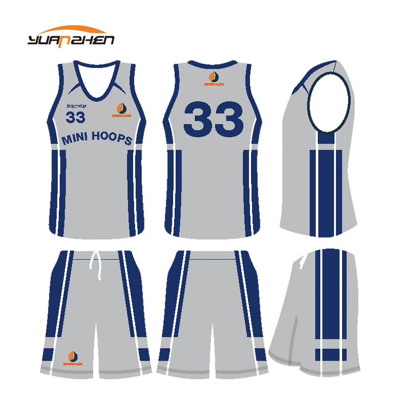 

customized sublimated printing basketball uniforms with no moq