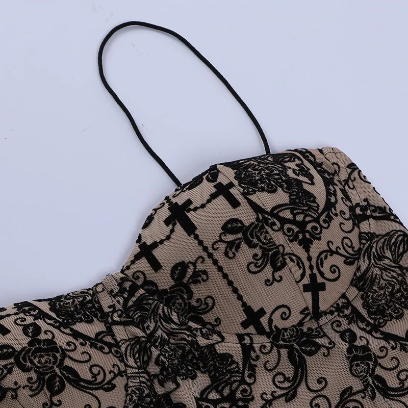 jockey camisole Sexy Camis Bra Flocking Jacquard Bra Top Bra Bottom Bra Sling Tube top Sleeveless Vest Women's clothing Camisole Tank Tops womens cami