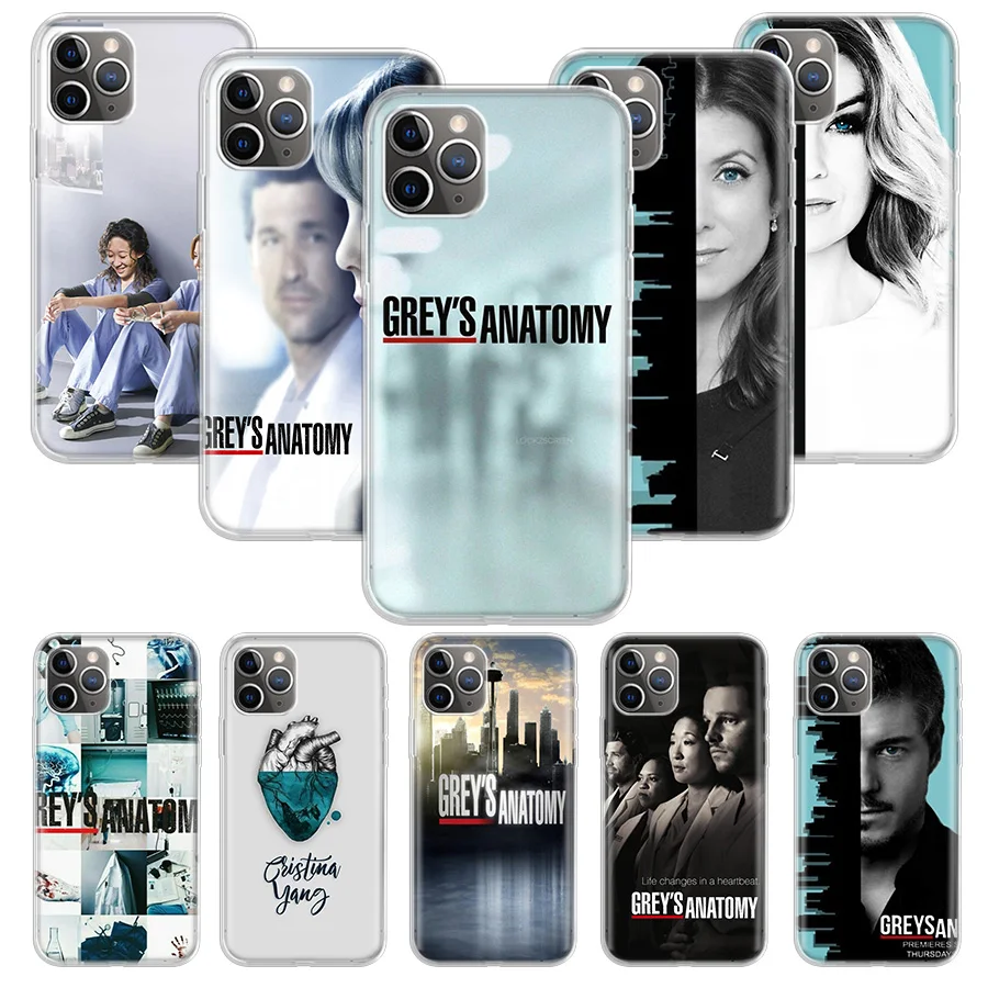 Atlas Inspired by Greys Anatomy Phone Case Compatible With Iphone 7 XR 6s Plus 6 X 8 9 11 Phones Cases Pro XS Max Clear Iphones Cases TPU Atlas Blanket 4000171391941 Xs Grey 