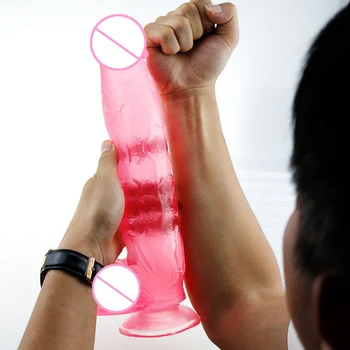 

Female Large Suction Cup Long Realistic Cock Enlargement Extender Trainer Props