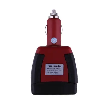 

Guaranteed 100% Charger Adapter 12V DC To 110V AC USB 5V 150W Car Power Inverter Charger Adapter