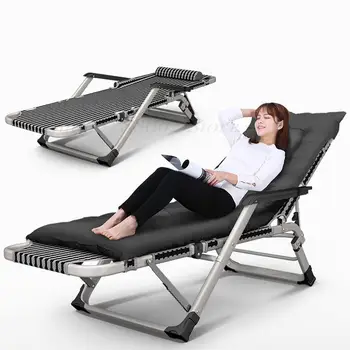 

Office lunch break folding chair chair siesta bed portable multi-function adult home by chair recliner
