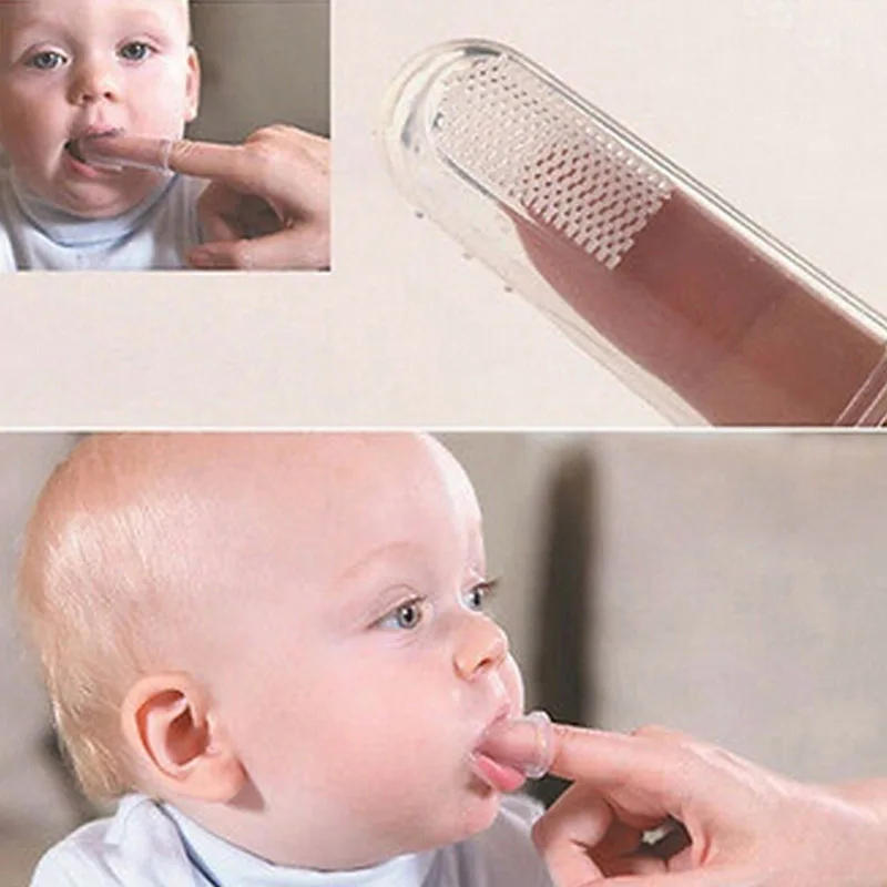 Новорожденные мягкие силиконовые детские безопасные зубные щетки Детские кусачки с мягкими чистящими инструментами для детских зубов детская зубная щетка