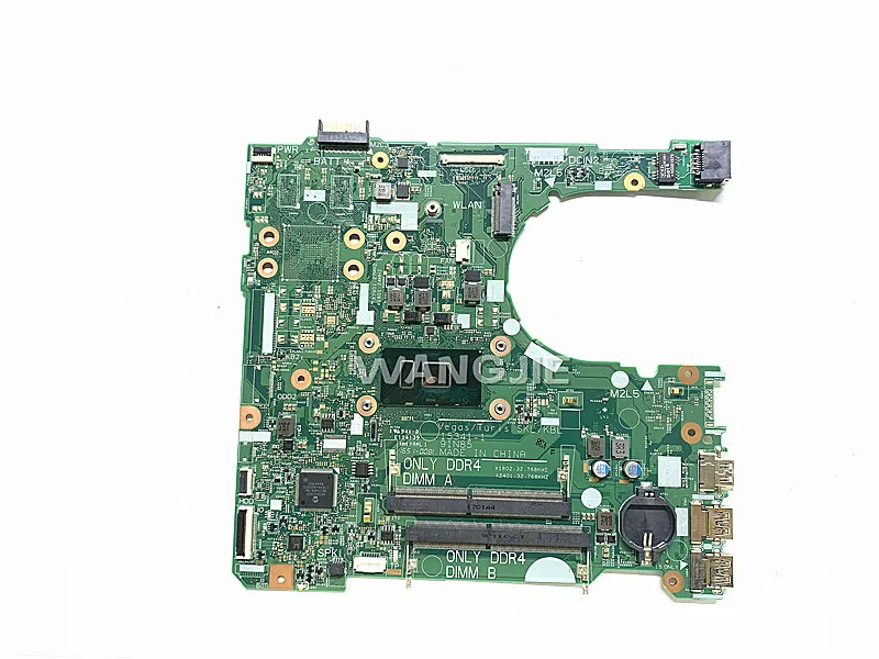 Материнская плата для ноутбука DELL 3568 3567 с SR2ZU i5-7200 CPU DDR4 15341-1 91N85 CN-0DKK57 0DKK57 DKK57