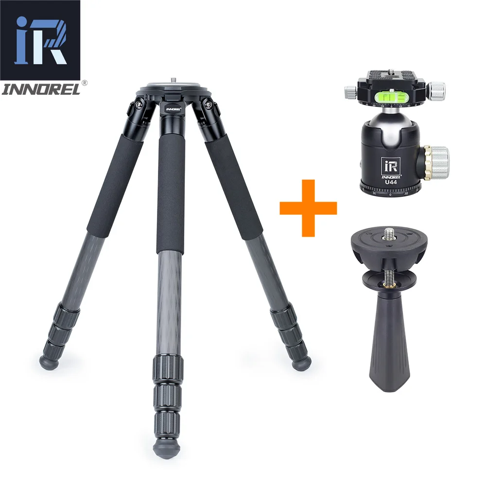 add U44 add BL75 INNOREL LT324C штатив из углеродного волокна сверхмощный штатив для камеры портативный профессиональный цифровой SLR штатив для камеры - Цвет: add U44 add BL75