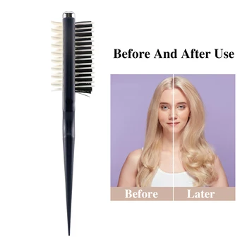 

Professional Instant Curly Hair Comb Hairstyle Fluffy Shark Back Comb Hair Styling Smooth Volumia Comb Hair Styling Comb