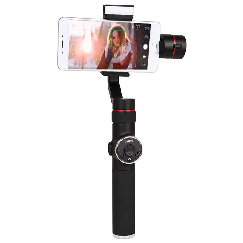 

ABKT-Afi V5 Gimbal Stabilizer For Phone 3-Axis Handheld Smartphone Stabilizer Cellular Phone Selfie Sticks For Action Camera