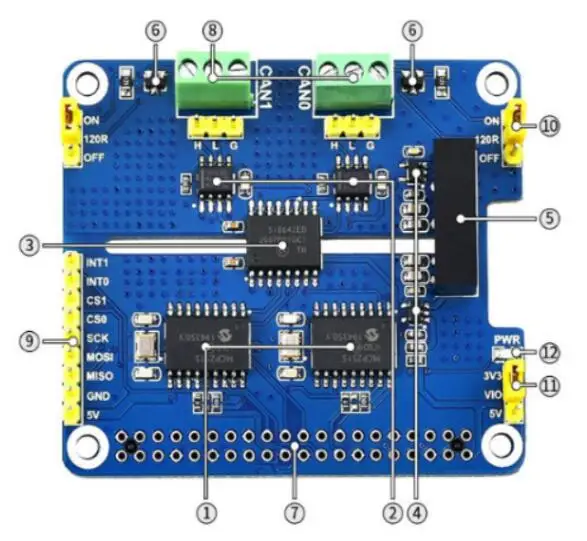 placa de desenvolvimento de expansão de ônibus raspberry canal duplo módulo canais para arduino ras