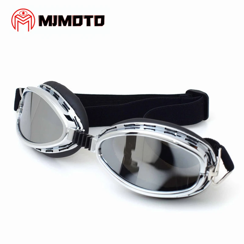 MJMOTO новые мотоциклетные очки винтажные шлем солнцезащитные очки грязные велосипеды гоночные очки ретро Авиатор очки пилота