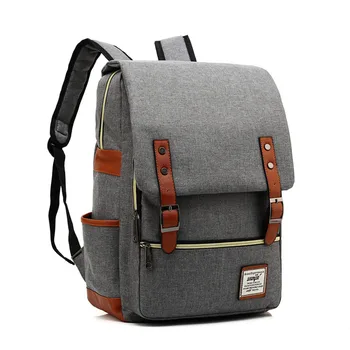 

Vintage Men Women USB Canvas Backpacks School Bags for Teenagers Large Capacity Laptop Men Backpacks Mochila Masculina Bookbag