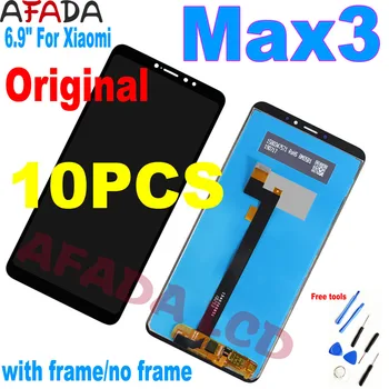 

10PCS Original For 6.9" Xiaomi Max 3 Mi Max 3 LCD Display Mi Max3 LCD Screen Touch Screen Panel Digitizer Assembly Replacement