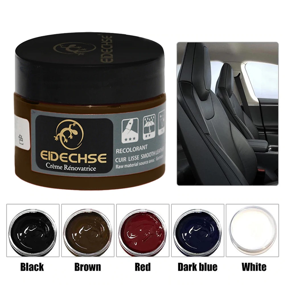 Interior Shoes Rips Dyeing Auto Renovated Coating Paste Maintenance Leather Repair Paint Scuffs Holes Filler Home Cream