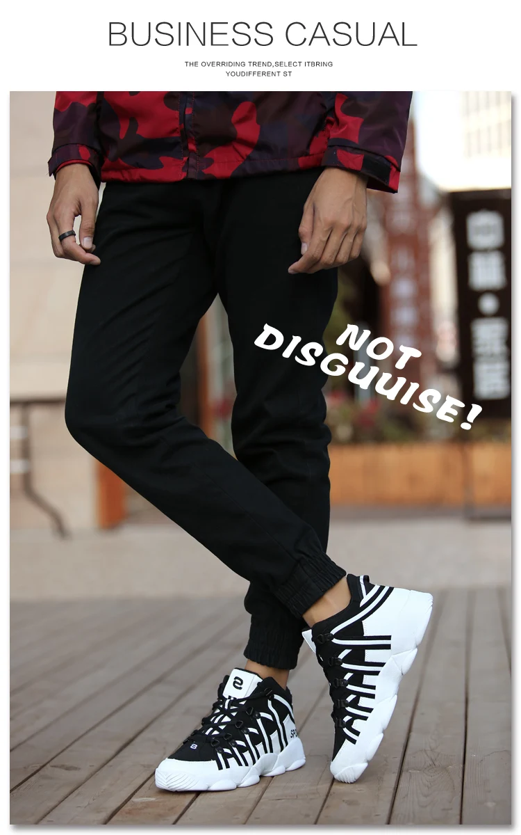 Autumn Winter Men Shoes Casual Trendy Thick Bottom Sneakers Strapped Non-slip Luxury Breathable Leather Sports Shoes 2021 New