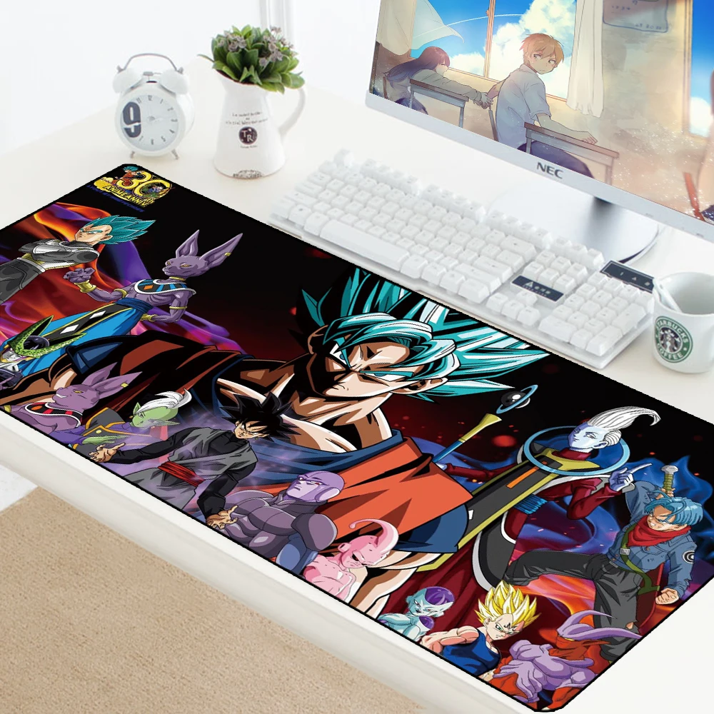 

Dragon Ball Mousepad Boy Gift Gaming Mouse Pad Large Gamer Anime Game Computer Desk Protector Padmouse Keyboard Mice PC Play Mat