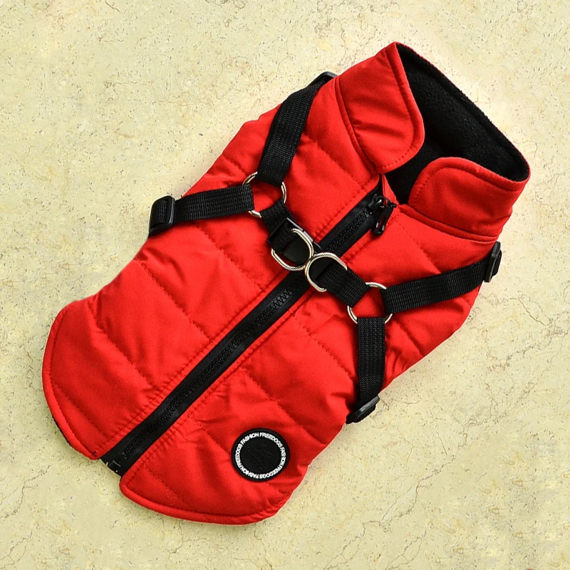 Winter Pet Dog Puppy Clothes Vest Jacket Chihuahua Clothing Cold Weather Warm Dog Clothes Coat For Small Medium Large Dogs