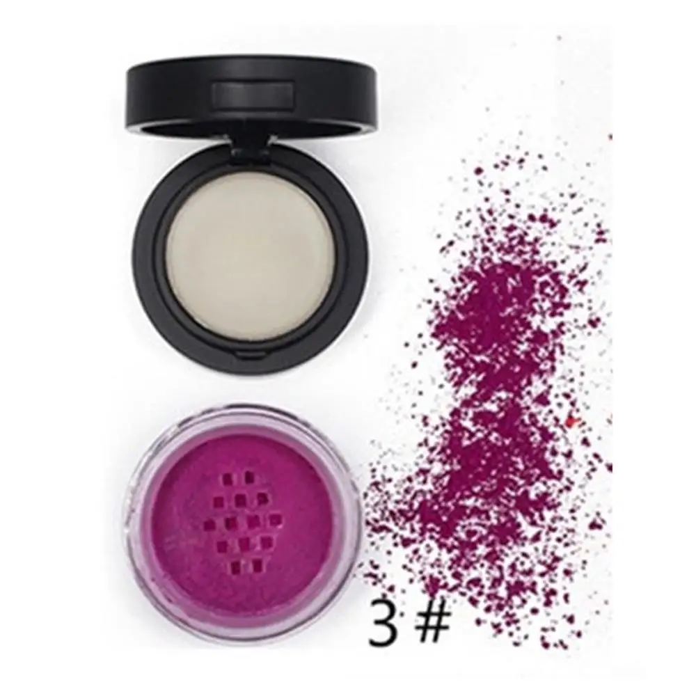 03 7 colors Neon Powder Eye Shadow Pigment Matte Mineral Spangle Nail Powder Cosmetics Make Up Shimmer Shining Eye Shadow - Цвет: 03