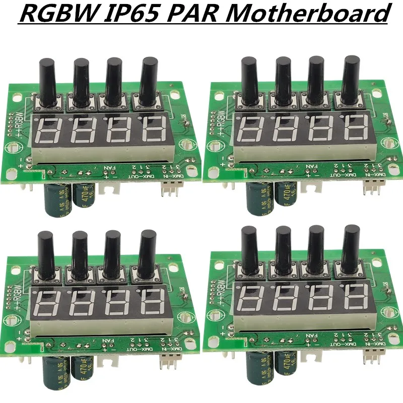 

4PCS/ RGBW IP65 PAR motherboard LED PAR board constant current DC24V 54x3w/18x12w/24x12w led par use