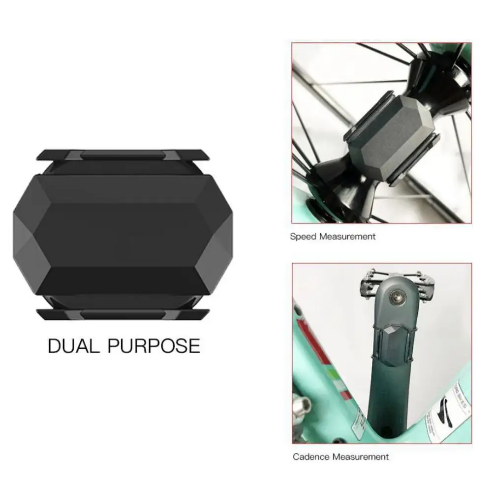 Bluetooth ANT+ Wireless Speed Cadence Sensor Speedometer Bicycle ANT Wireless For Bicycle Computer