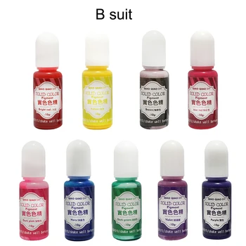 

Pigment Coloring Dye UV Resin Colorant Resin Pigment Solid Resin Dye Epoxy Resin Handmade Crafts DIY Jewelry Making 9colors/set