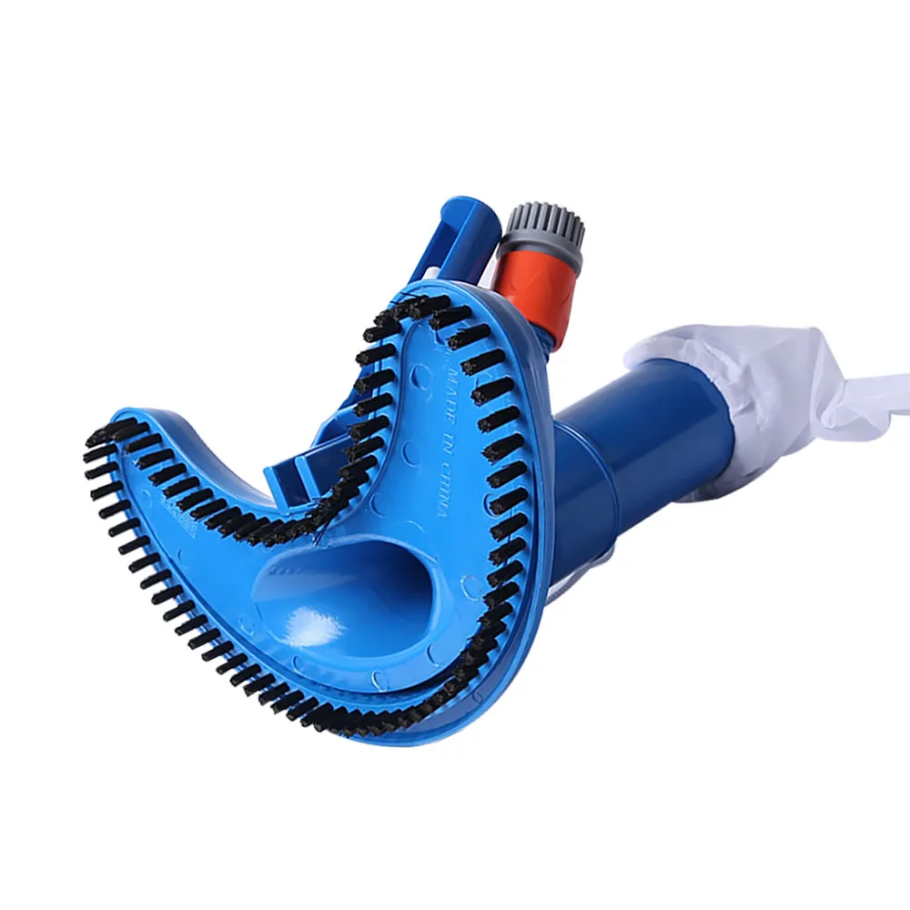 Swimming Pool Vacuum Cleaner Swimming Pool Cleaning Tool Tip Pond Fountain Brush Cleaner Zooplankton Body Cleaning Tool Set