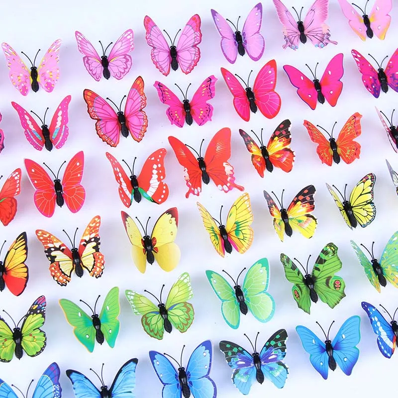 10PCS Fashion Butterfly Hair Clips for Women Girls Wedding Photography Head Clips Hairpin Hairgrips Decoration Hair Accessories
