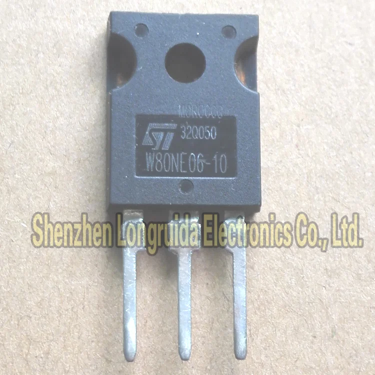 10 шт. W80NE06-10 STW80NE06-10-247 MOSFET транзисторы 80A 100V