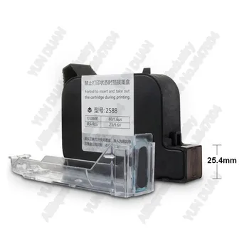 

Printer Ink Cartridge for Handheld Inkjet Printer Quick-drying 25.4mm 1inch Print Height Black Red Blue Green Yellow Universal