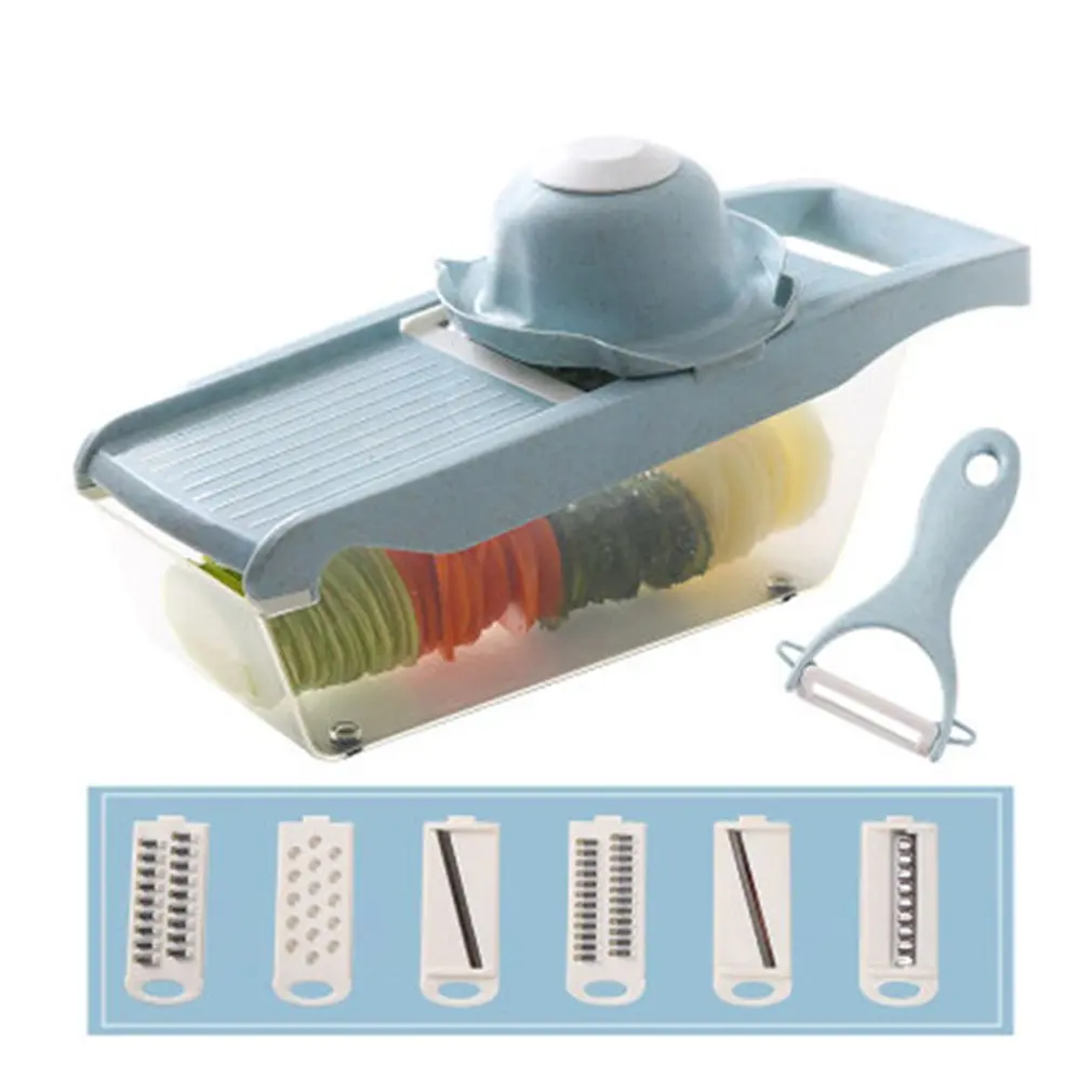 

Wheat Straw Multi-function Vegetable Cutter Kitchen Gadget Vegetable Slicer Carrot Grater Potato Fruit Peeler Cutter