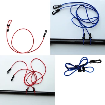 

2 Pieces Kayak Canoe Paddle Leash Fishing Rod Holder, Suitable for all Types of Paddles and Fishing Rods