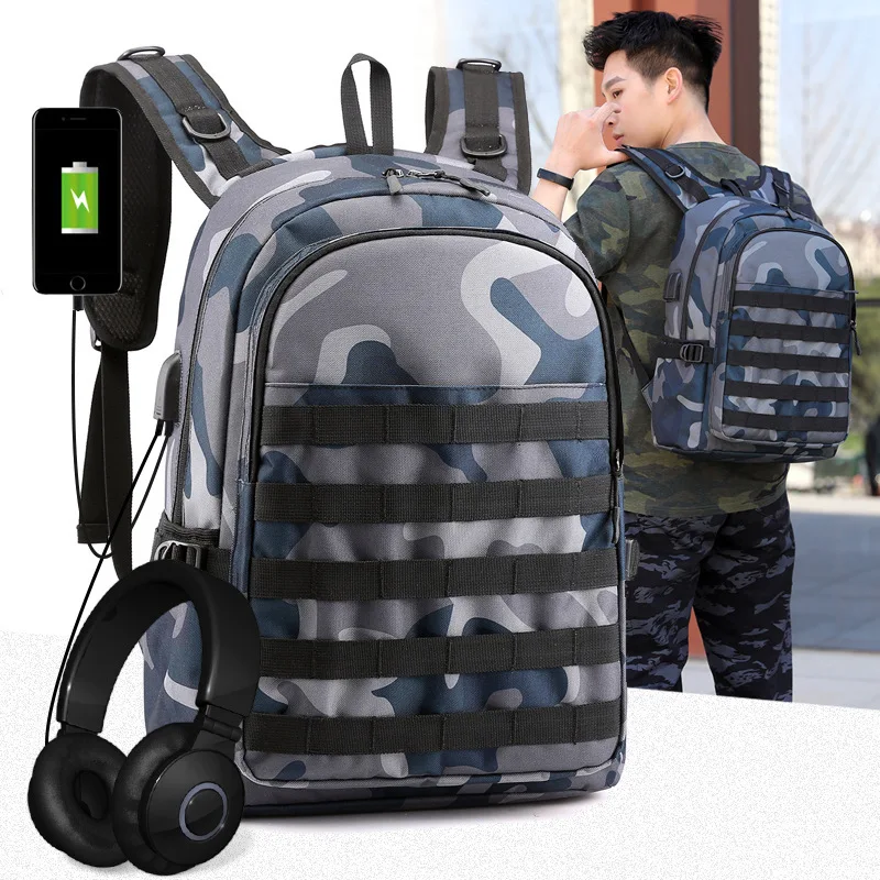 

Jedi Survival Related Products Chicken Celebrity Style Level Three Backpack Camouflage Shoulder Large Capacity School Bag Chicke
