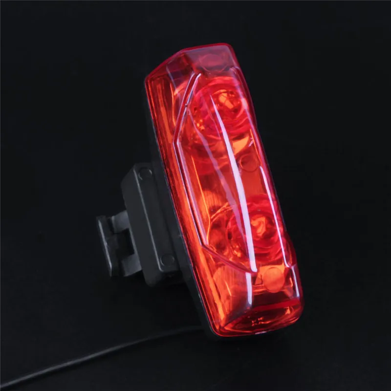 Bike Taillight Bicycle Lights Induction Tail Light Bike Bicycle Warning Lamp Magnetic Power Generate Taillight