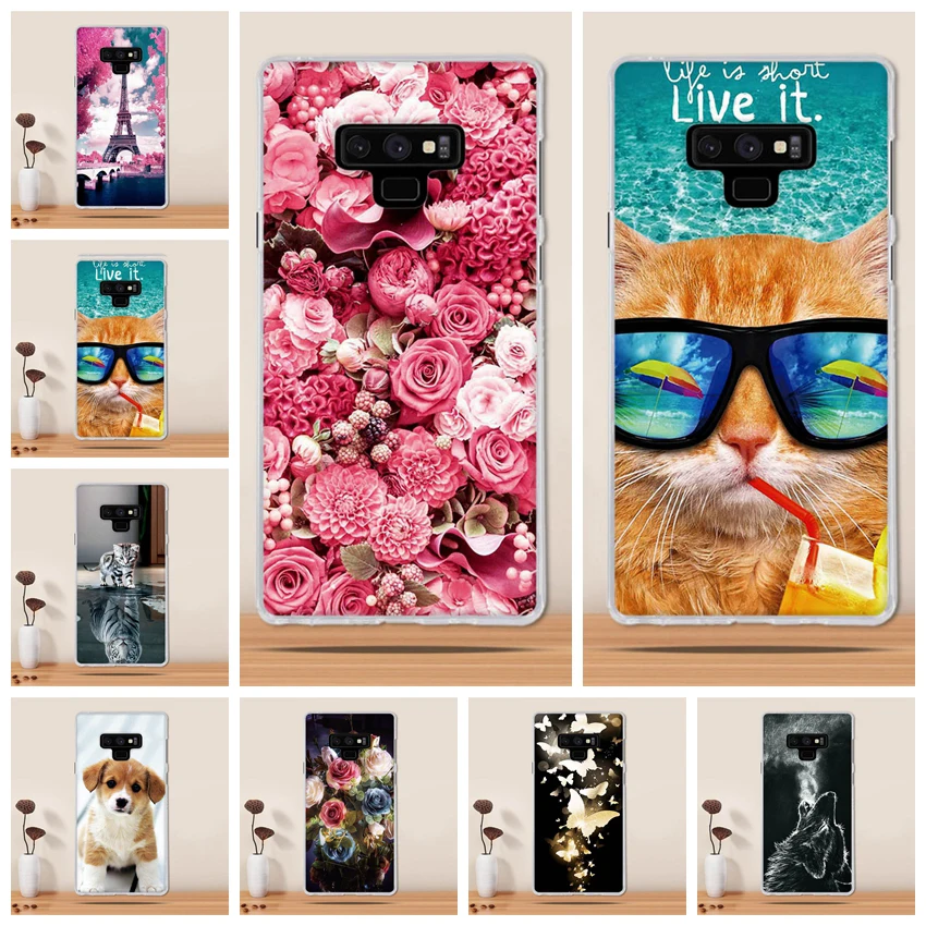 

Case For Samsung Galaxy Note 9 Case Cover Silicone Coque For Samsung Galaxy Note 9 Note9 N960F Case Back Cover TPU Funda Capa