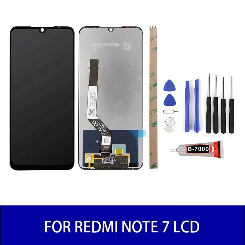 Качество AAA для Xiaomi Redmi Note 7 Pro ЖК дисплей с сенсорным экраном Панель дигитайзер