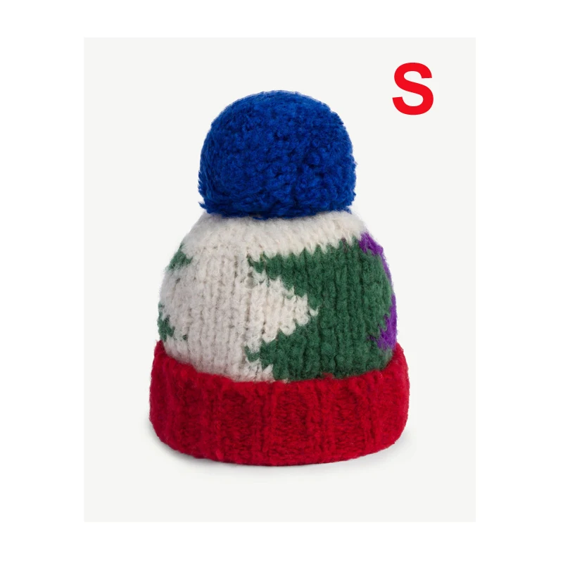 Комплект детской одежды, Осень-зима, вязаная шапка для мальчиков и девочек, детская эластичная повязка на голову, пояс для покупок - Цвет: S for 1-3Y