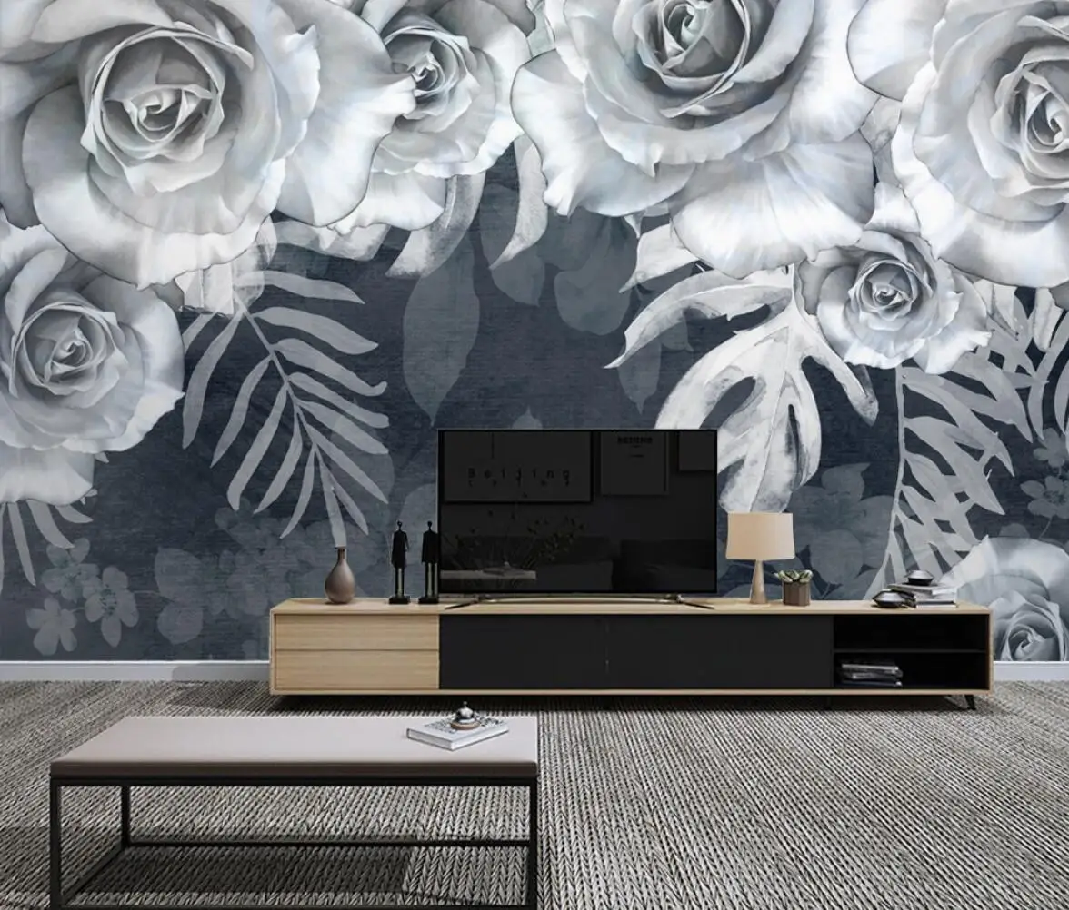 Top 83+ grey rose wallpaper bedroom vova.edu.vn