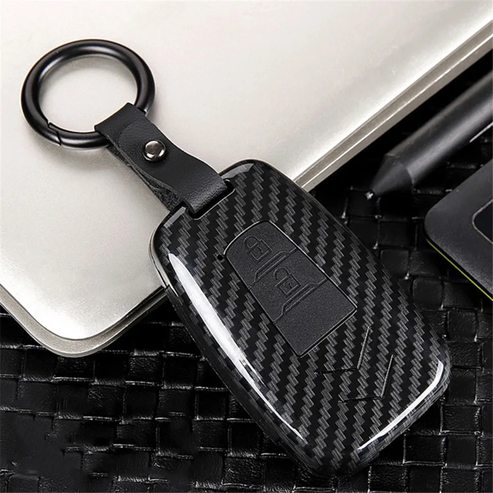 Di alta qualità di Nuovo TPU chiave dell'automobile caso della copertura Completa Per Toyota Prius Camry Corolla C-HR CHR RAV4 Prado 2018 Accessori portachiavi -