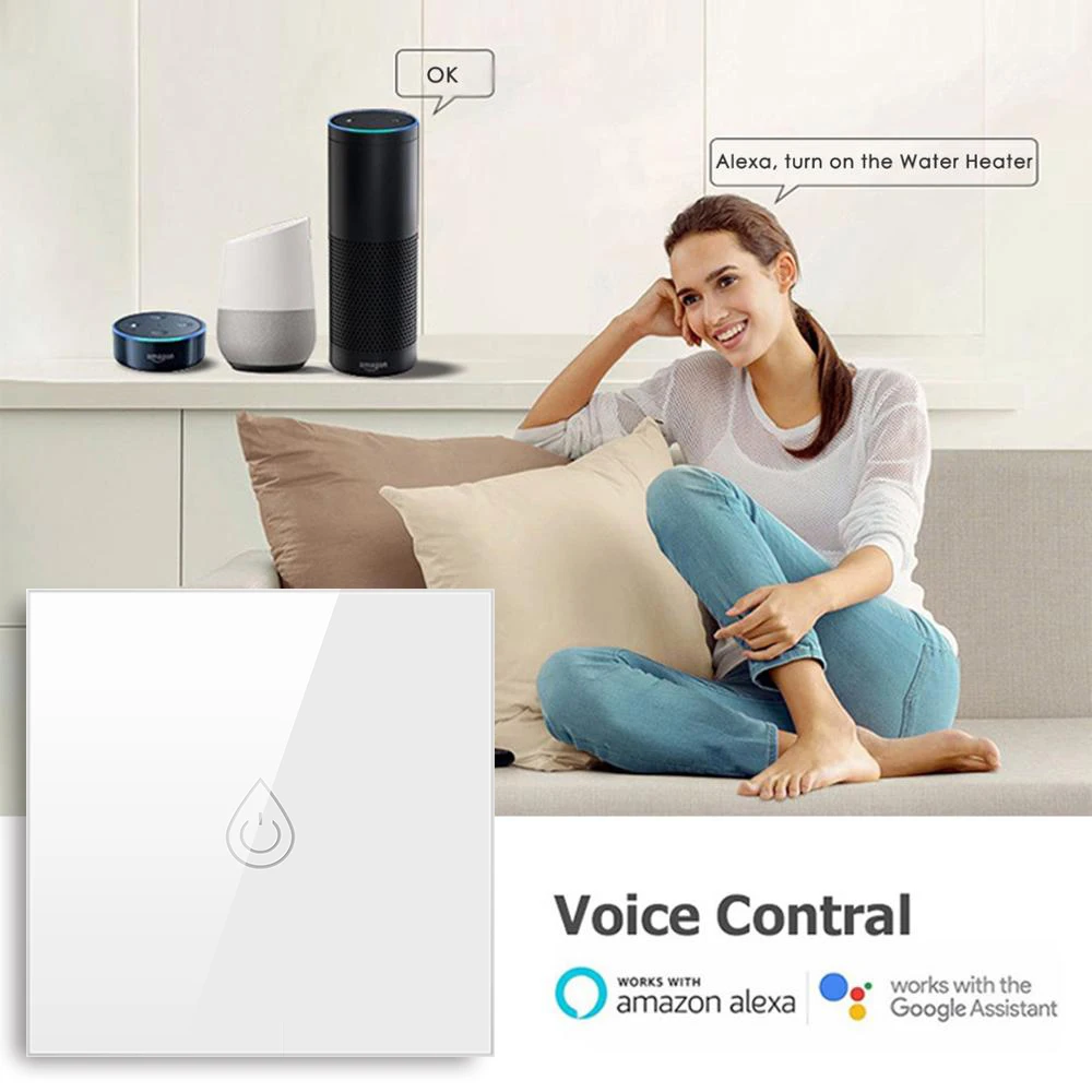 AVATTO Wifi бойлер переключатель умный водонагреватель Tuya таймер жизни Голосовое