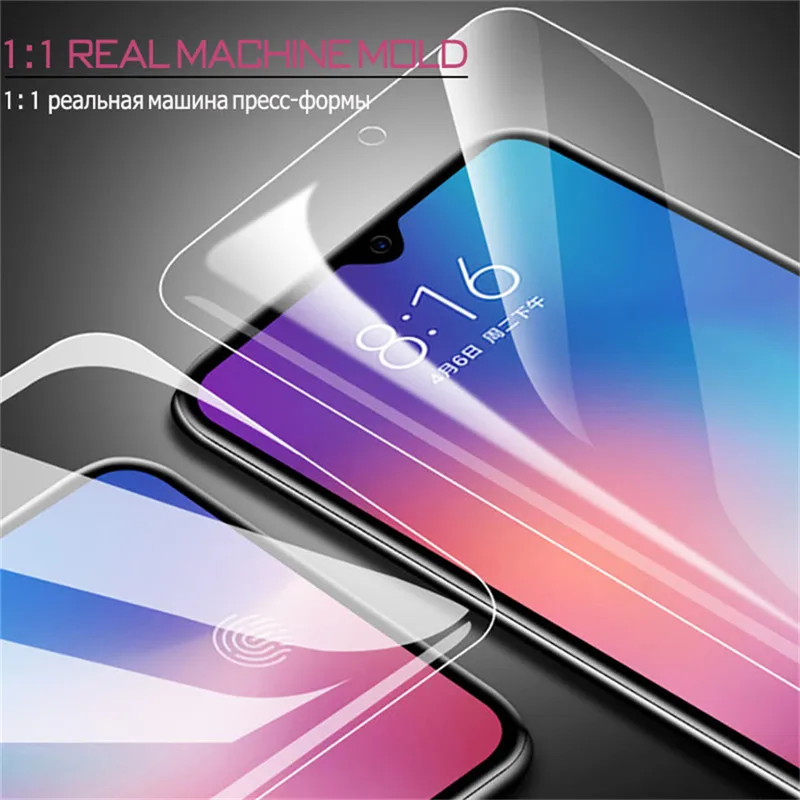 Полное покрытие закаленное стекло для huawei p20 p30 lite Защита экрана для huawei y6 p smart z mate 20 30 lite стеклянная пленка