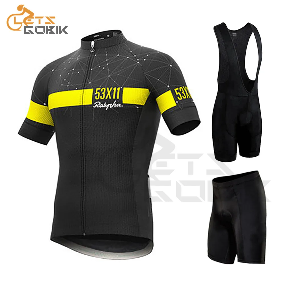 Ropa Ciclismo Hombre велосипедная одежда Pro короткий рукав Велоспорт Джерси дышащие летние шорты-комбинезон с для велоспорта велосипедные наборы