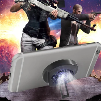 

Mobile Phone Radiator Bracket Multi-function Game Handle Fan Tablet Phone Cooler Portable Fan Holder Heat Sink For IPhone Samsun